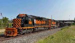 WE 7024 as the 35 anniversary of the Wheeling & Lake Erie unit.